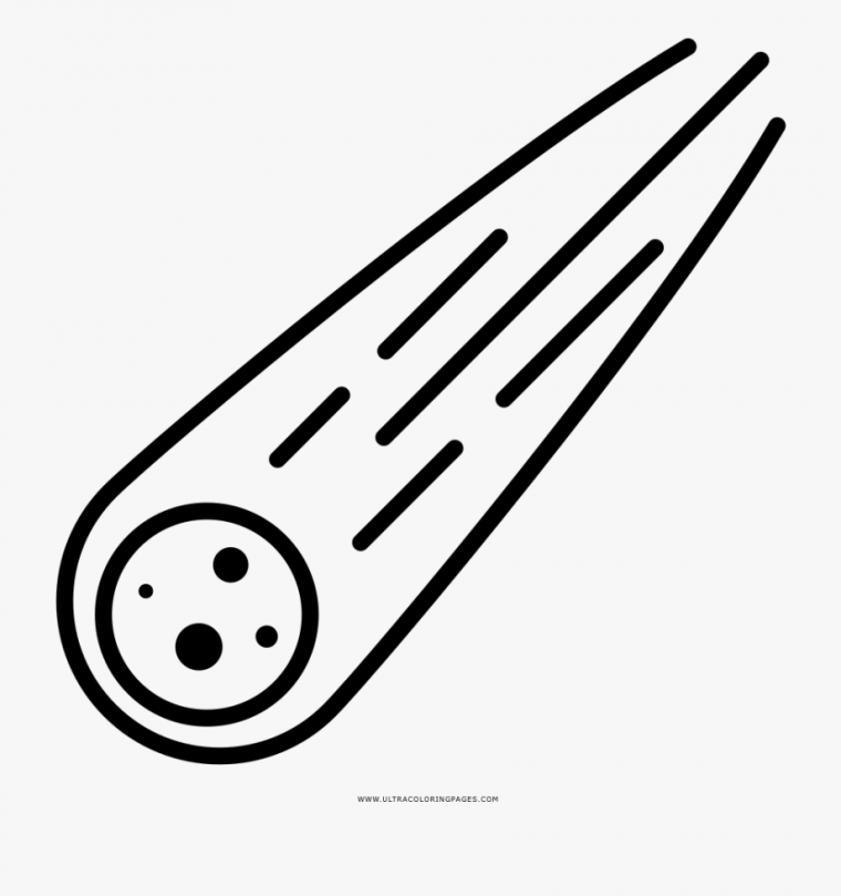 meteor coloring page