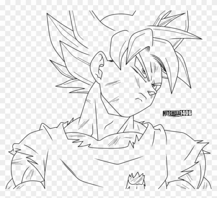 goku ultra instinct coloring pages