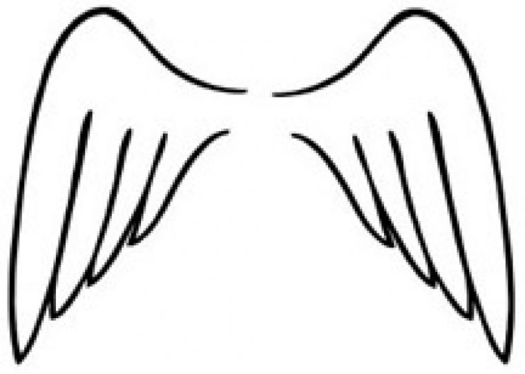 wing coloring pages