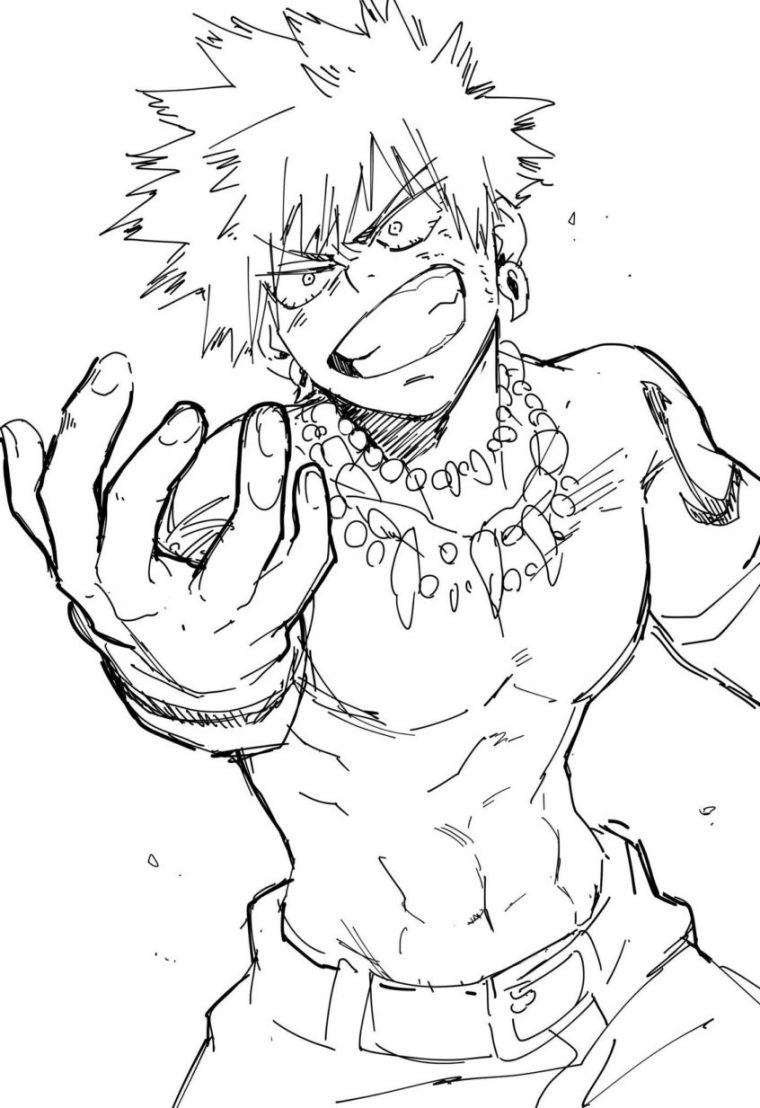 dabi my hero academia coloring pages