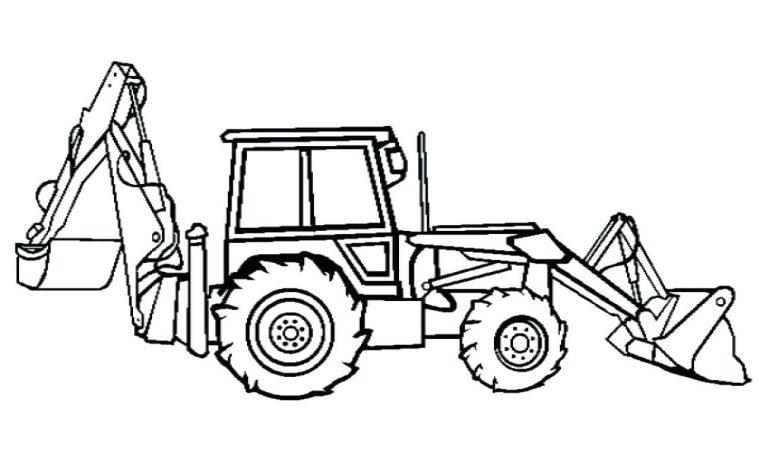 grave digger coloring page