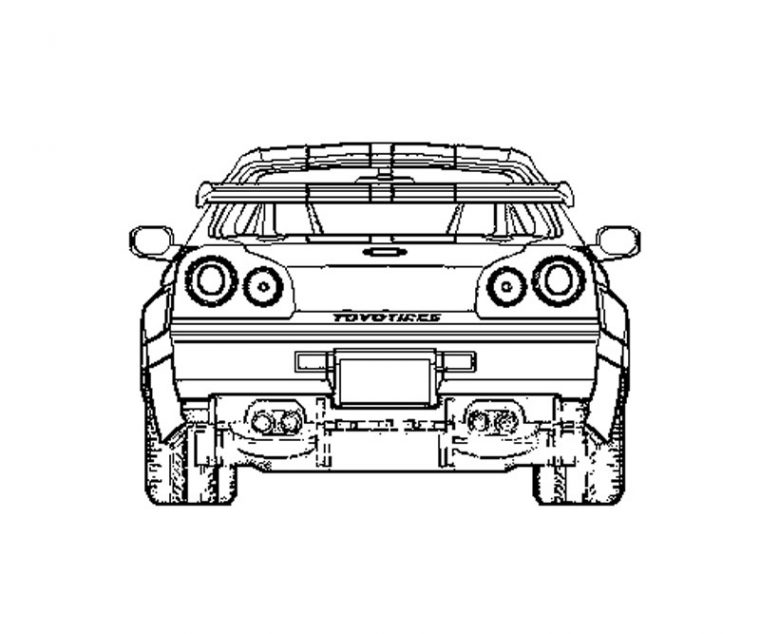 fast and furious coloring pages