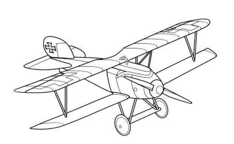 coloring pages for airplanes