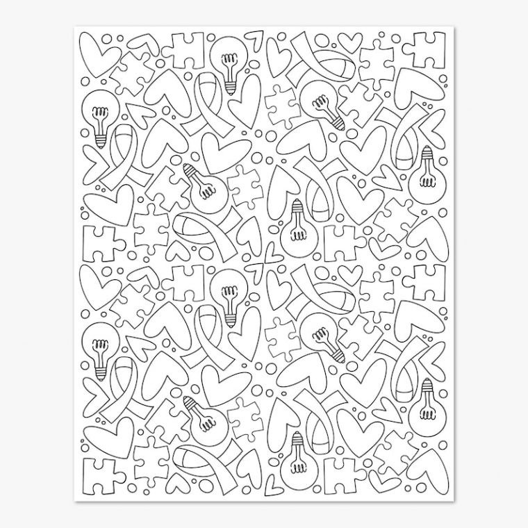 autism coloring pages