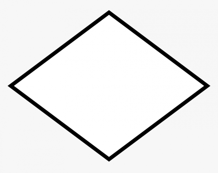 rhombus coloring page