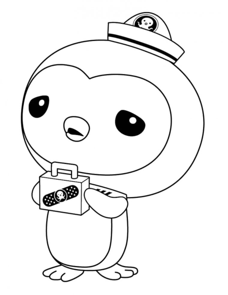 octonaut coloring pages