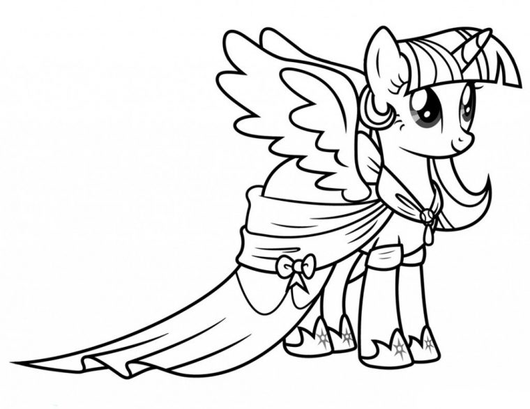 free printable twilight sparkle coloring pages