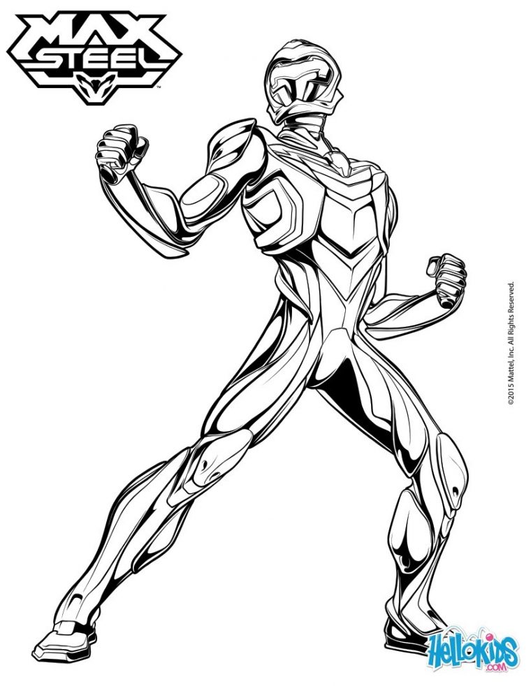 action pack coloring pages