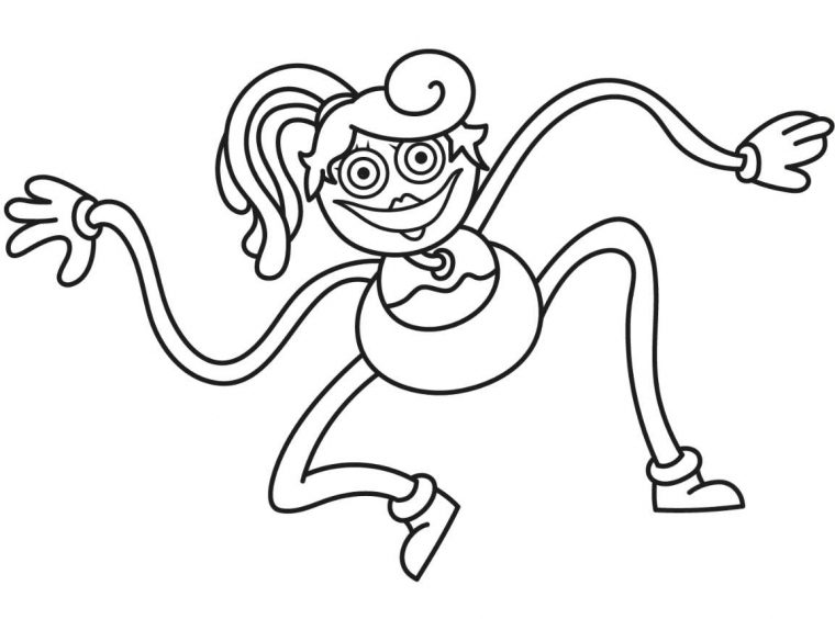 huggy wuggy poppy playtime coloring pages