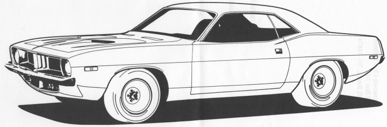 dodge charger coloring page