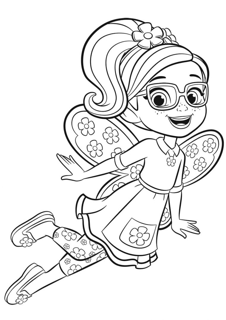 butterbean’s cafe coloring pages
