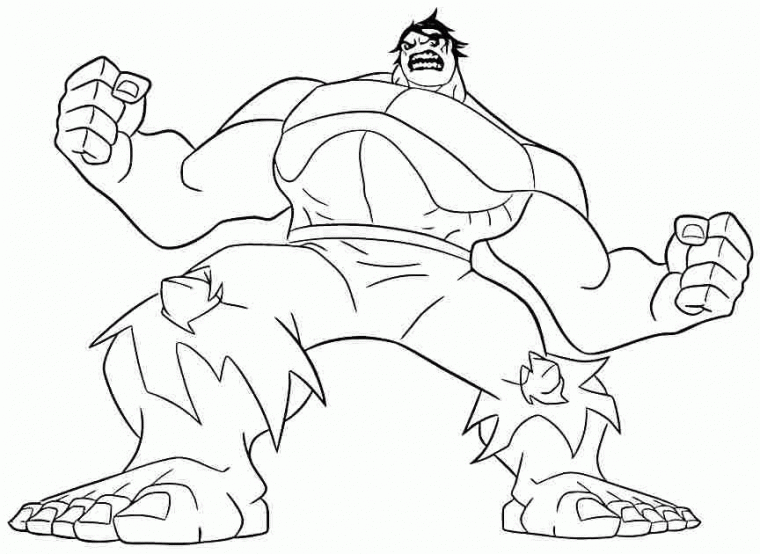 lego hulk coloring pages