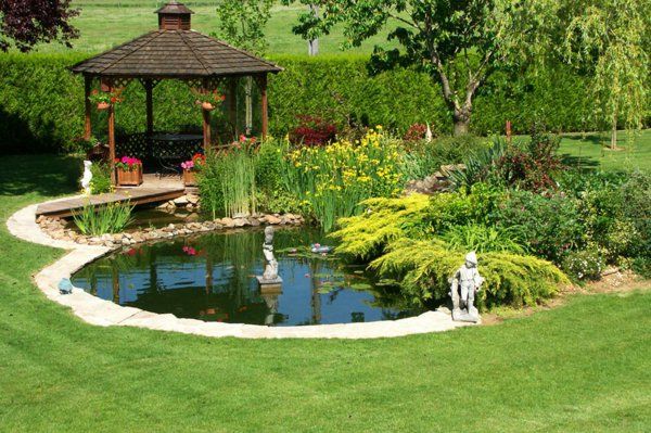 grand bassin de jardin