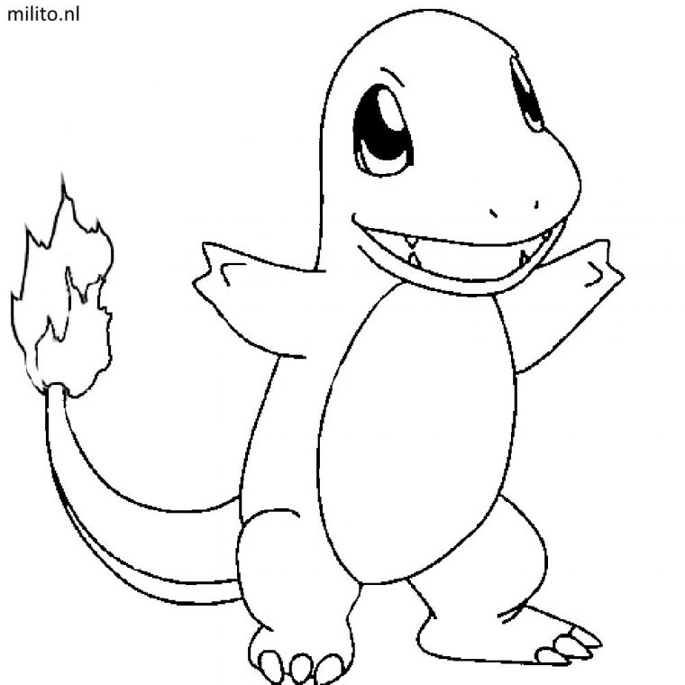 charmander evolution coloring pages