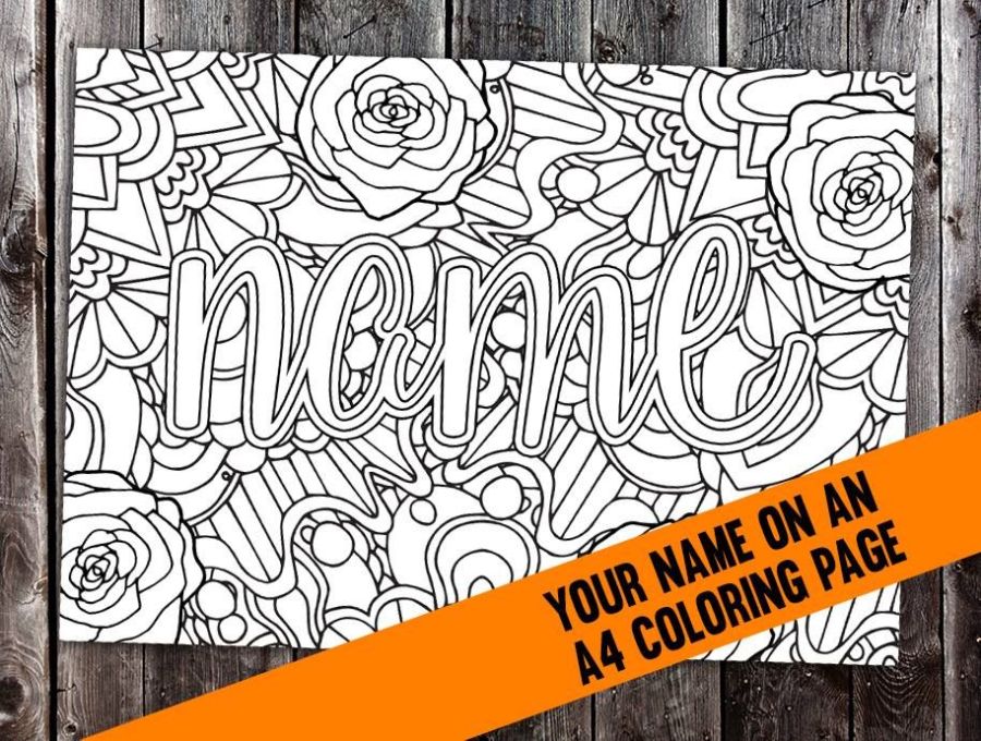 The name coloring pages are easy to edit and customize. Name Coloring Pages Pictures - Whitesbelfast