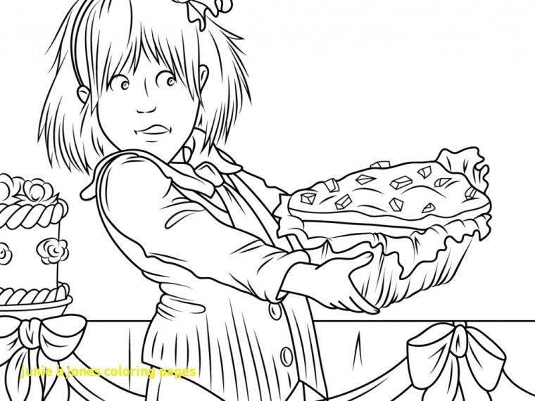 junie b jones coloring page