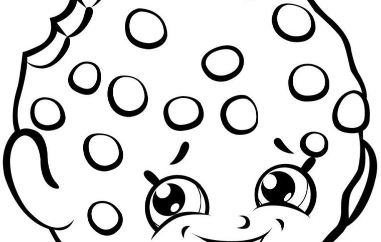 cookie swirl c coloring page