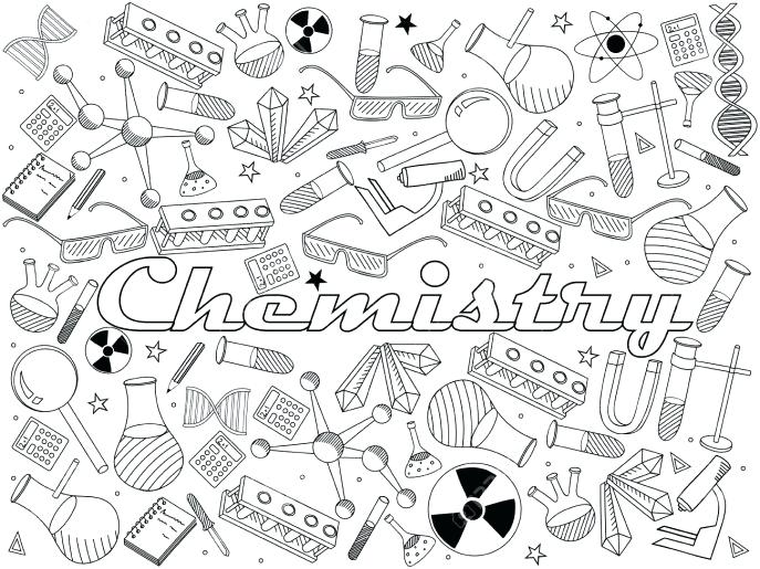 chemistry coloring pages