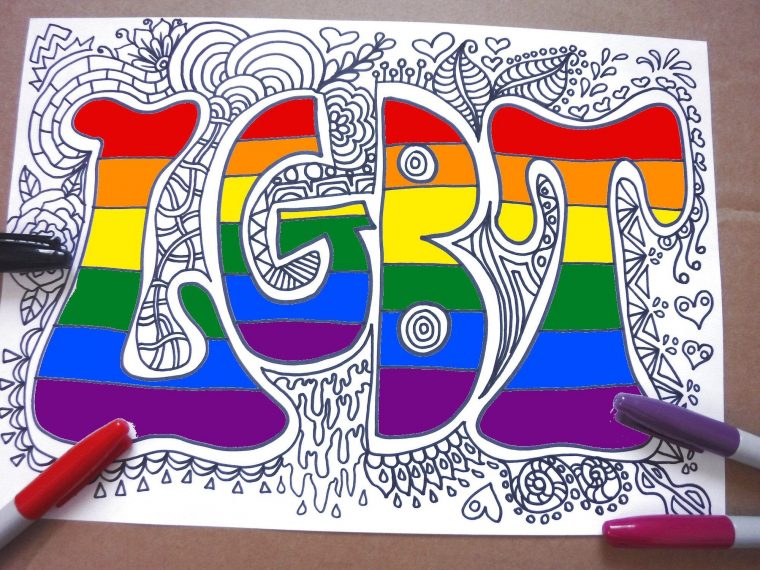 lgbtq coloring pages