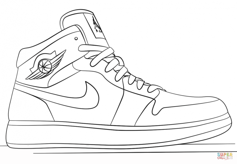 coloring pages of jordans
