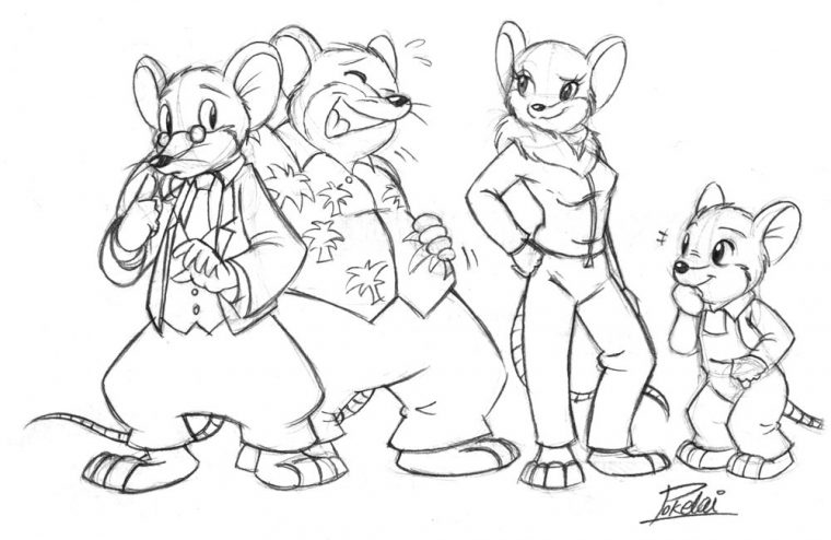 geronimo stilton coloring pages