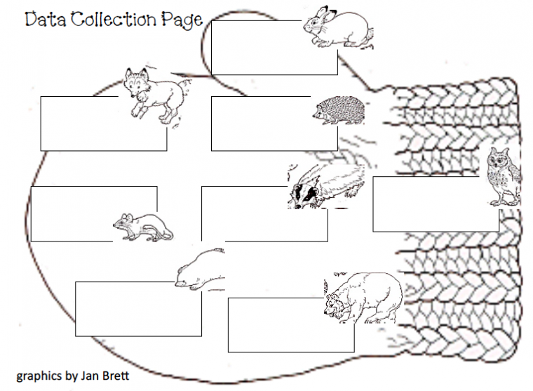 the mitten by jan brett coloring pages