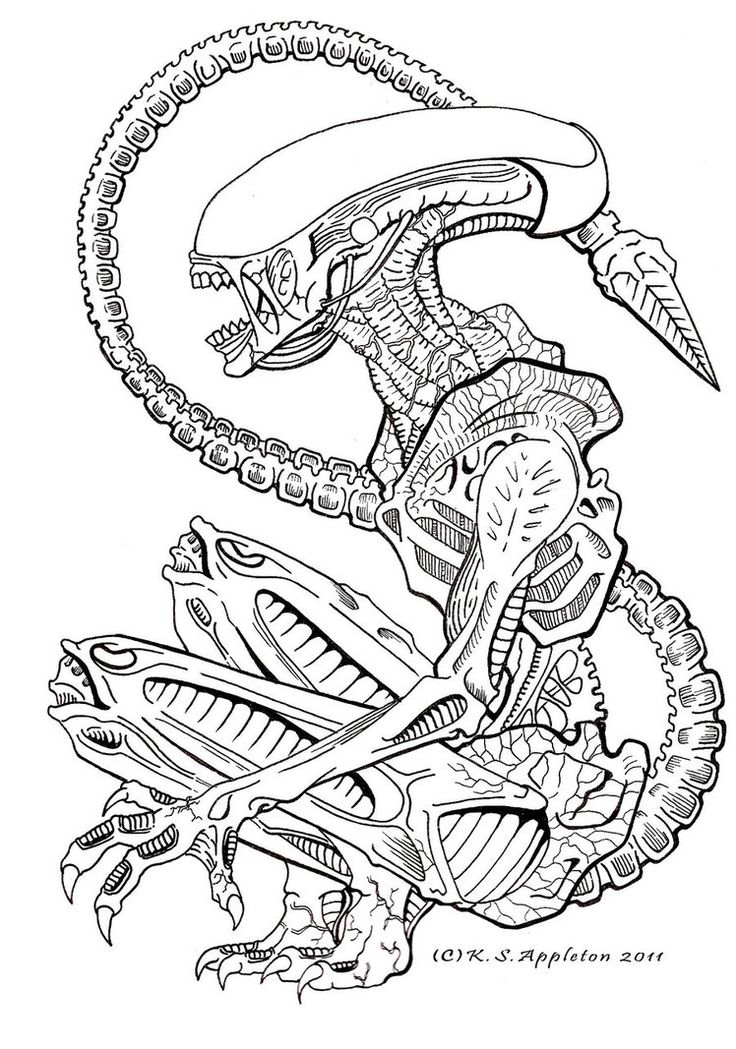 sci fi coloring pages