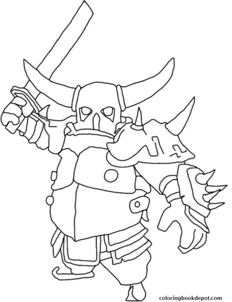 clash royale coloring pages