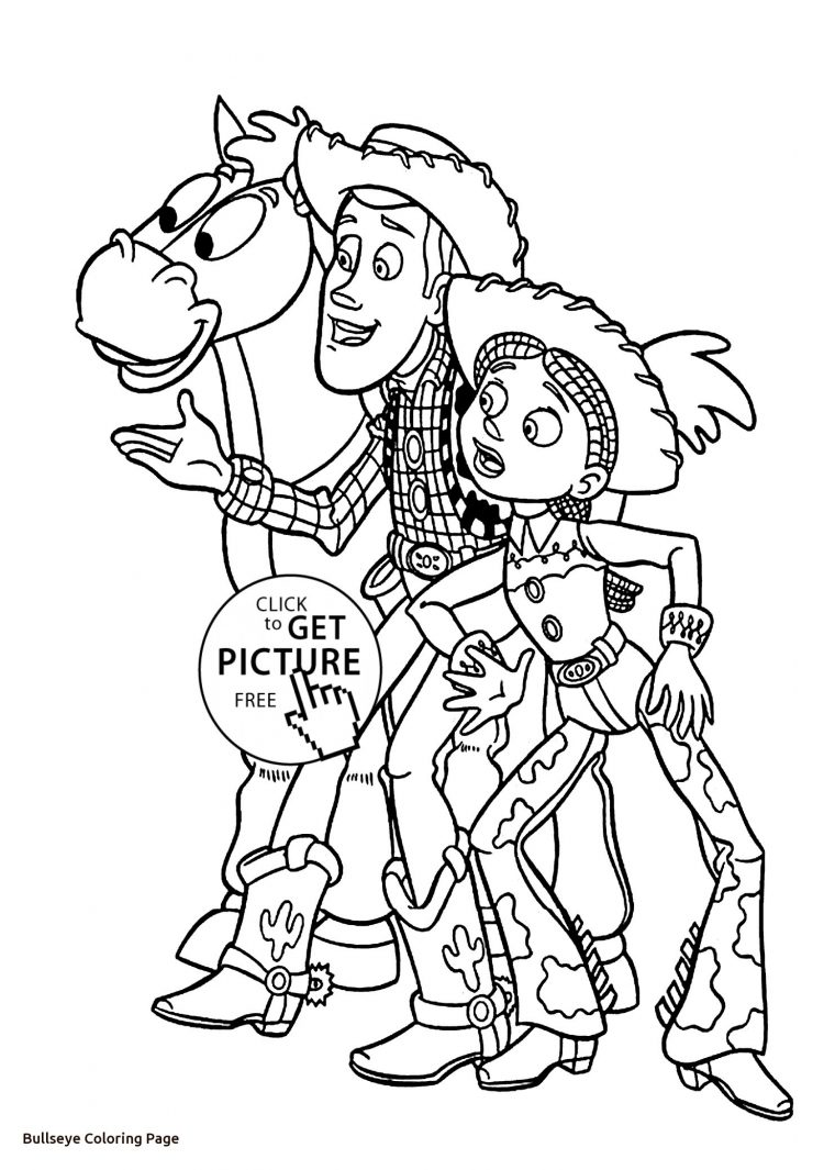 jessie toy story coloring page