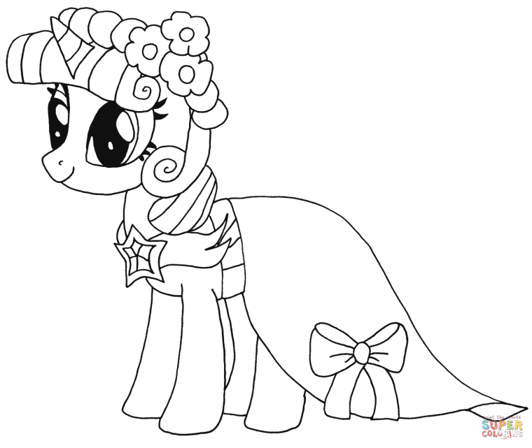twilight sparkle coloring pages