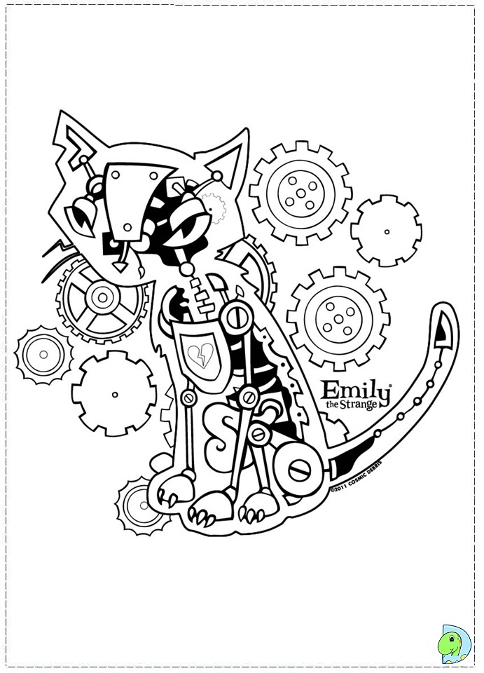 emily coloring pages