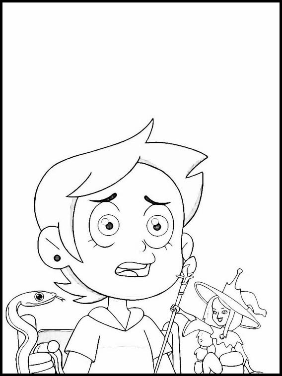 owl house coloring pages