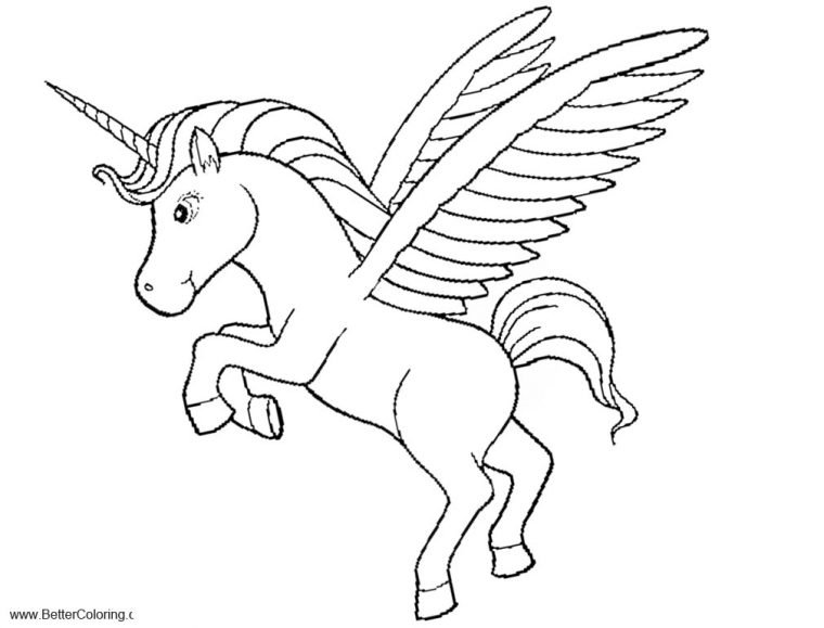 alicorn coloring pages