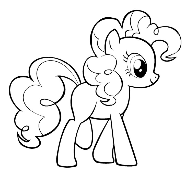 pinky pie my little pony coloring pages