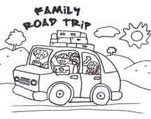 road trip coloring pages road trip coloring pages
