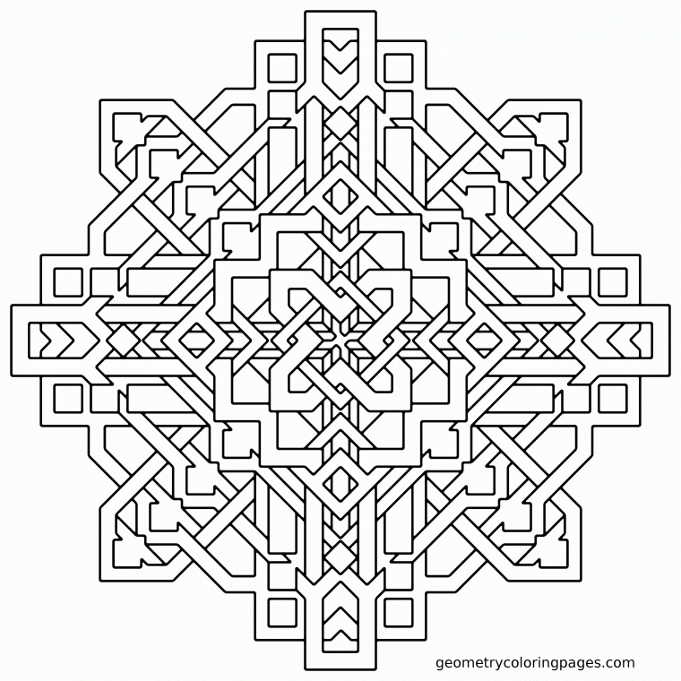 sacred geometry coloring pages