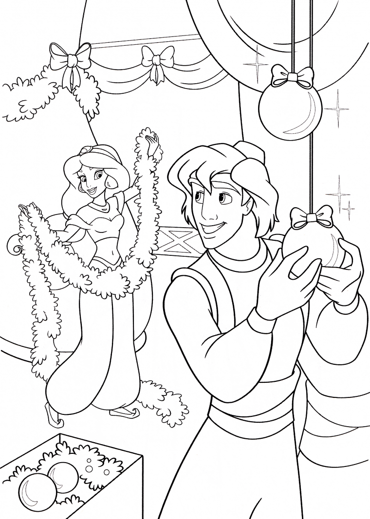 aladdin and jasmine coloring pages aladdin and jasmine coloring pages