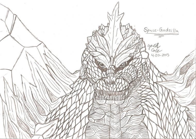 kaiju coloring pages