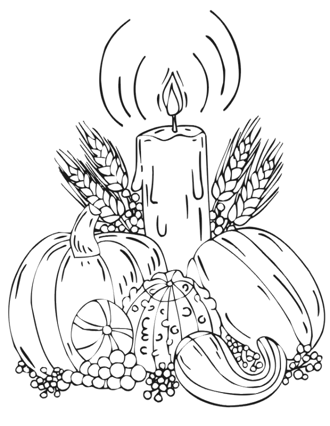 printable harvest coloring pages