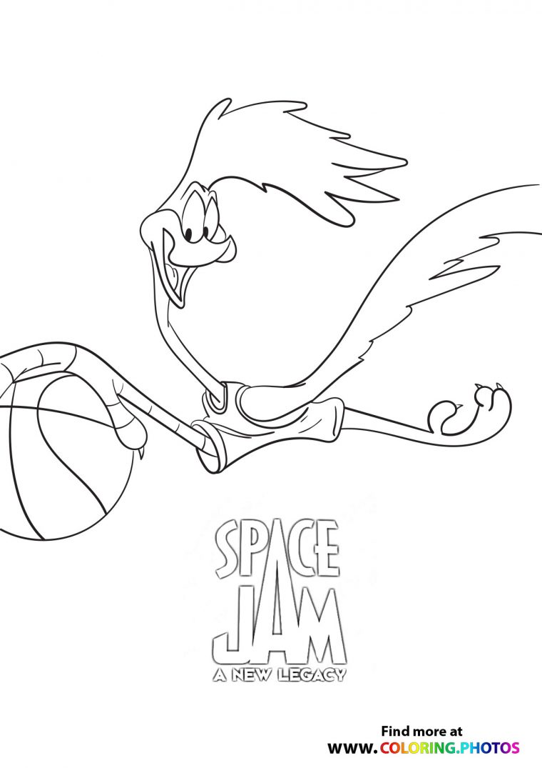 space jam a new legacy coloring pages
