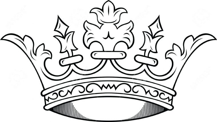 crown color pages