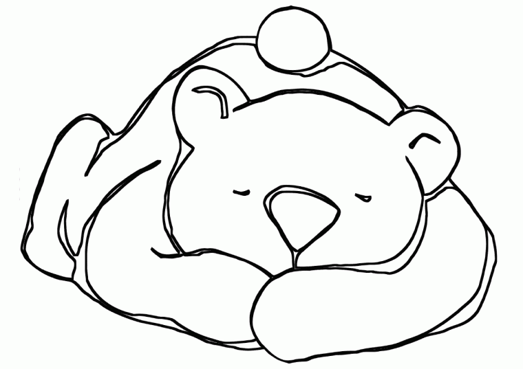 sleep coloring pages