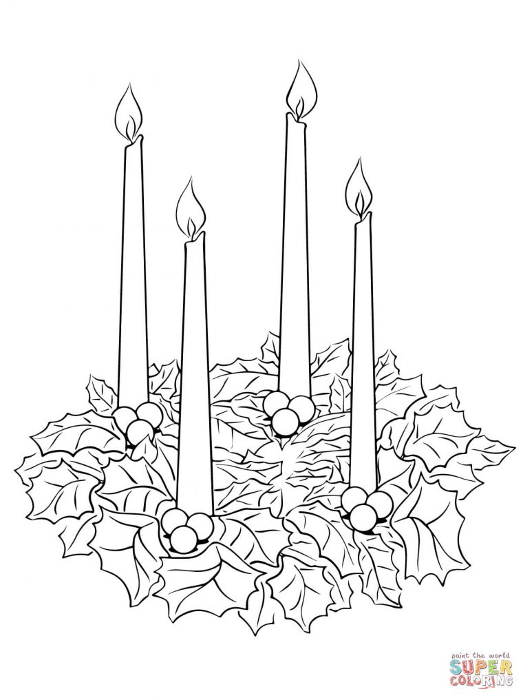 free advent coloring pages free advent coloring pages