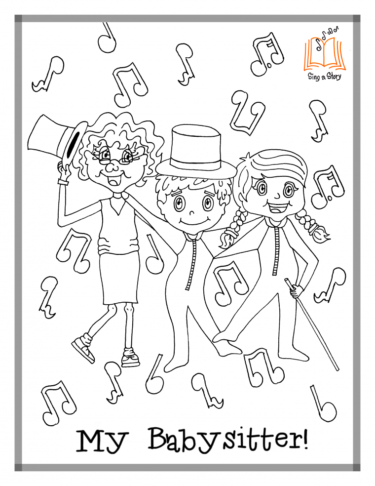 babysitters club coloring pages