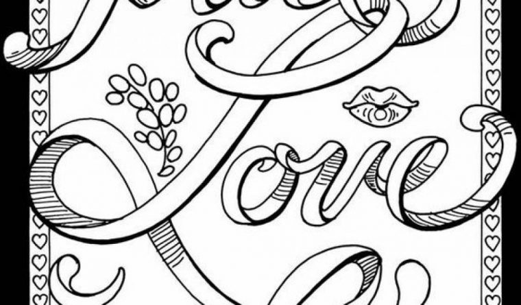 free printable word coloring pages