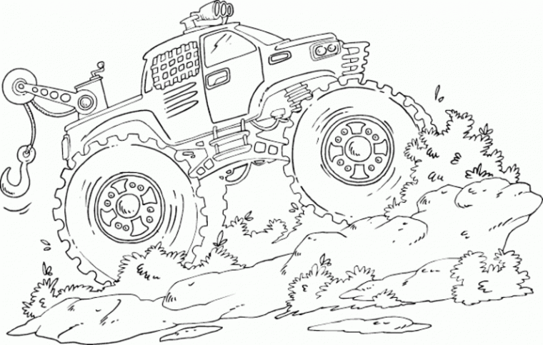 megalodon monster truck coloring page megalodon monster truck coloring page