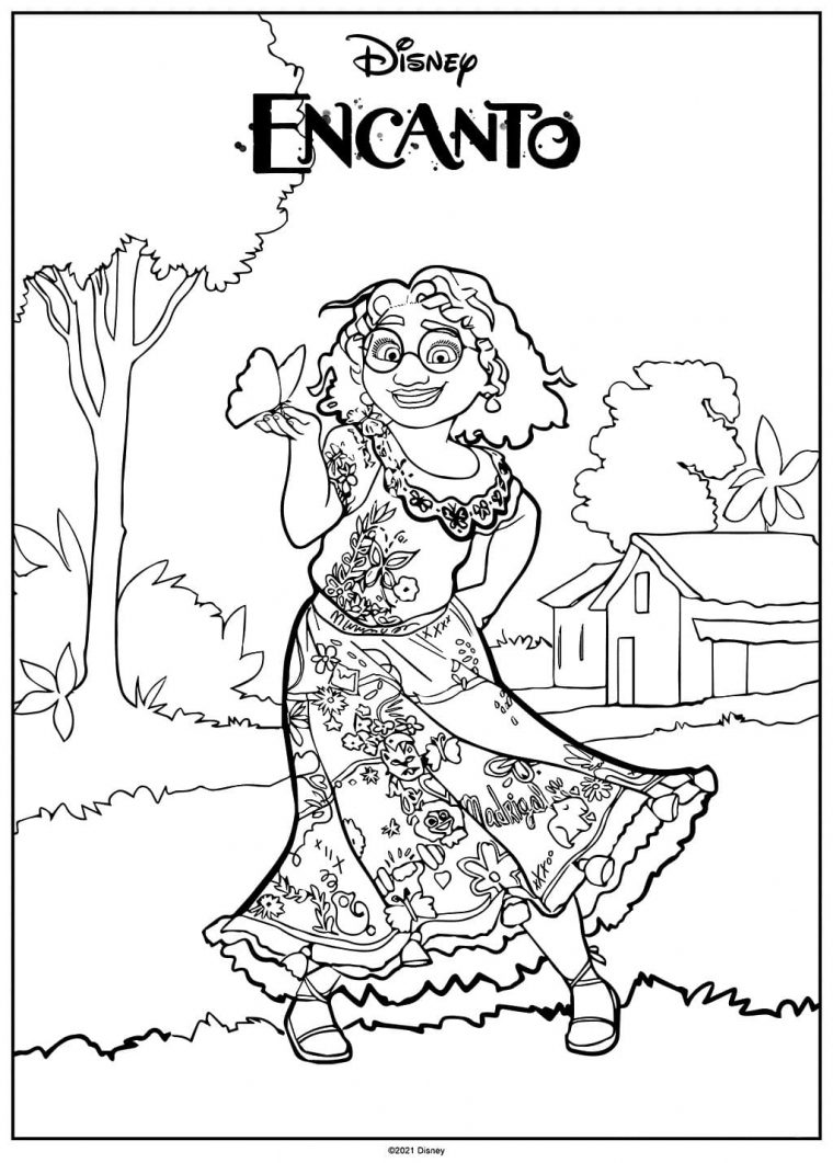 antonio encanto coloring page