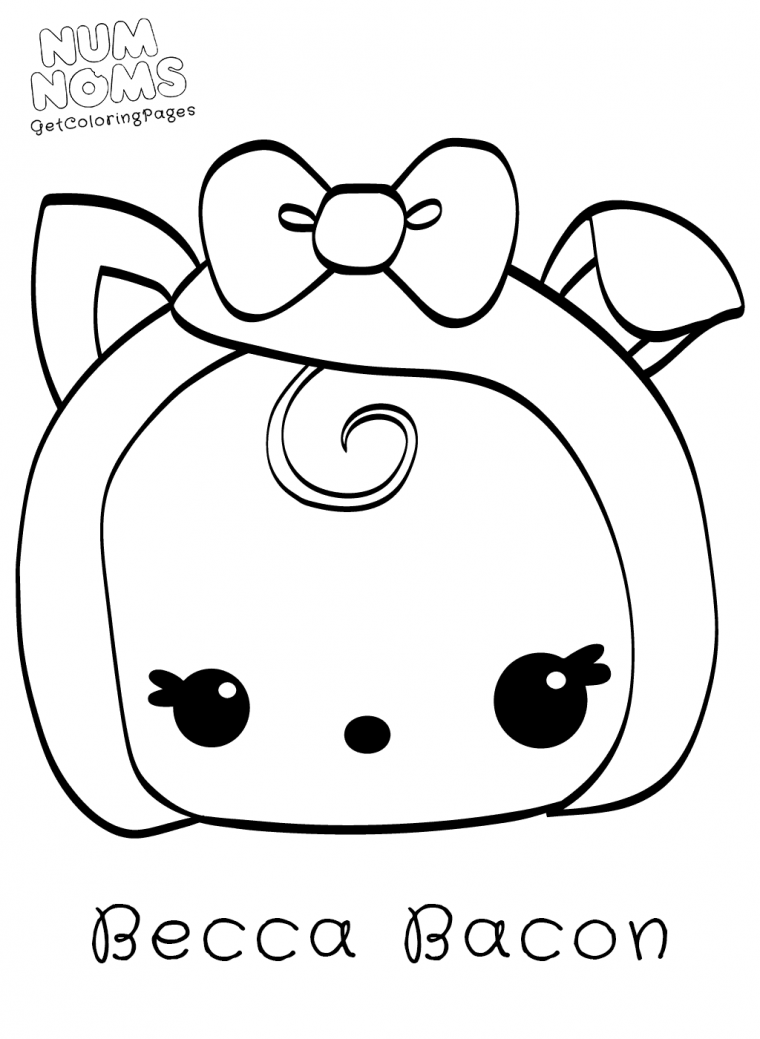 num nom coloring pages