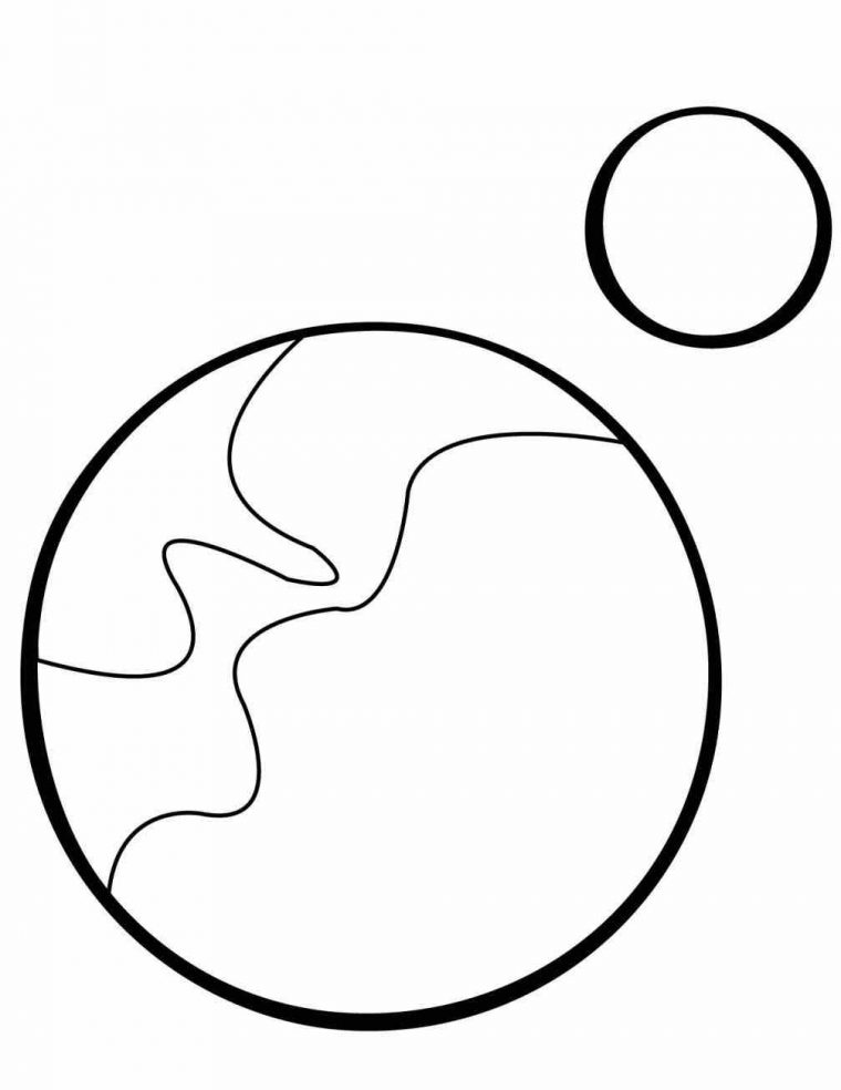pluto planet coloring pages