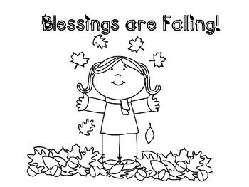 christian fall coloring pages